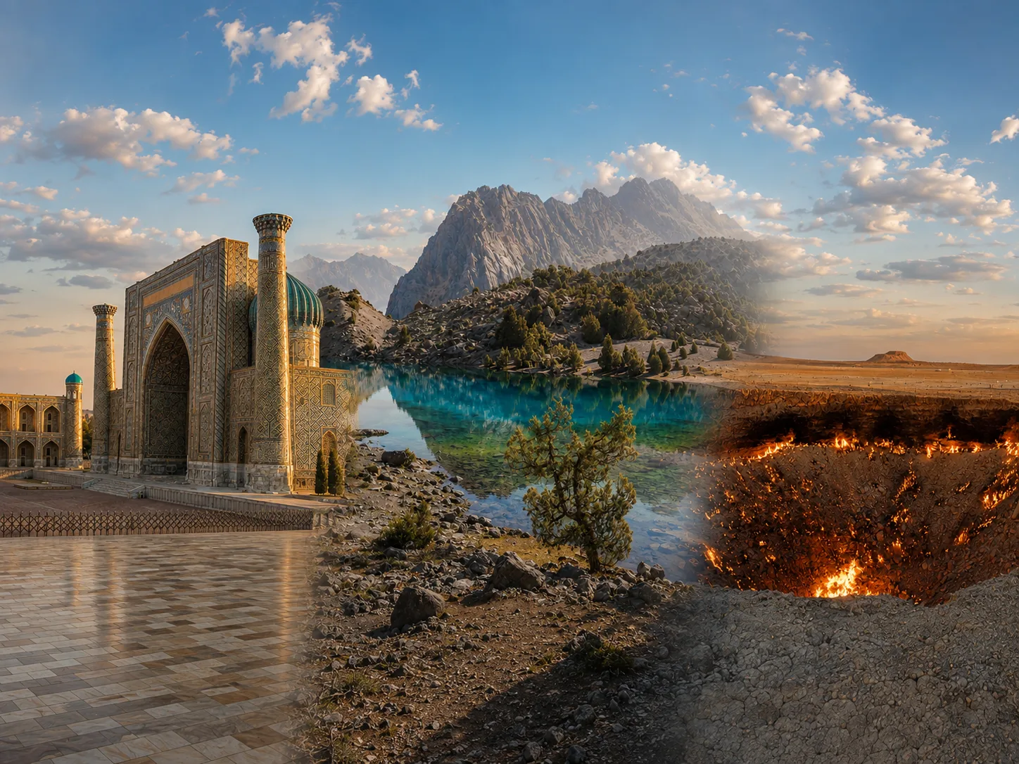 From the Lakes of Tajikistan to the Karakum Desert — 16 Days